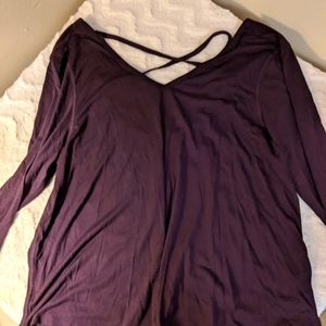 Purple active tee